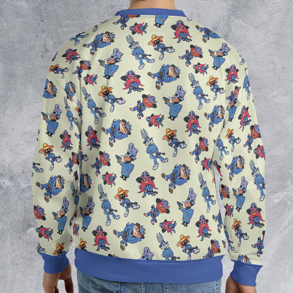 All-over Print Sweatshirt - 49E2CEPS - - 2