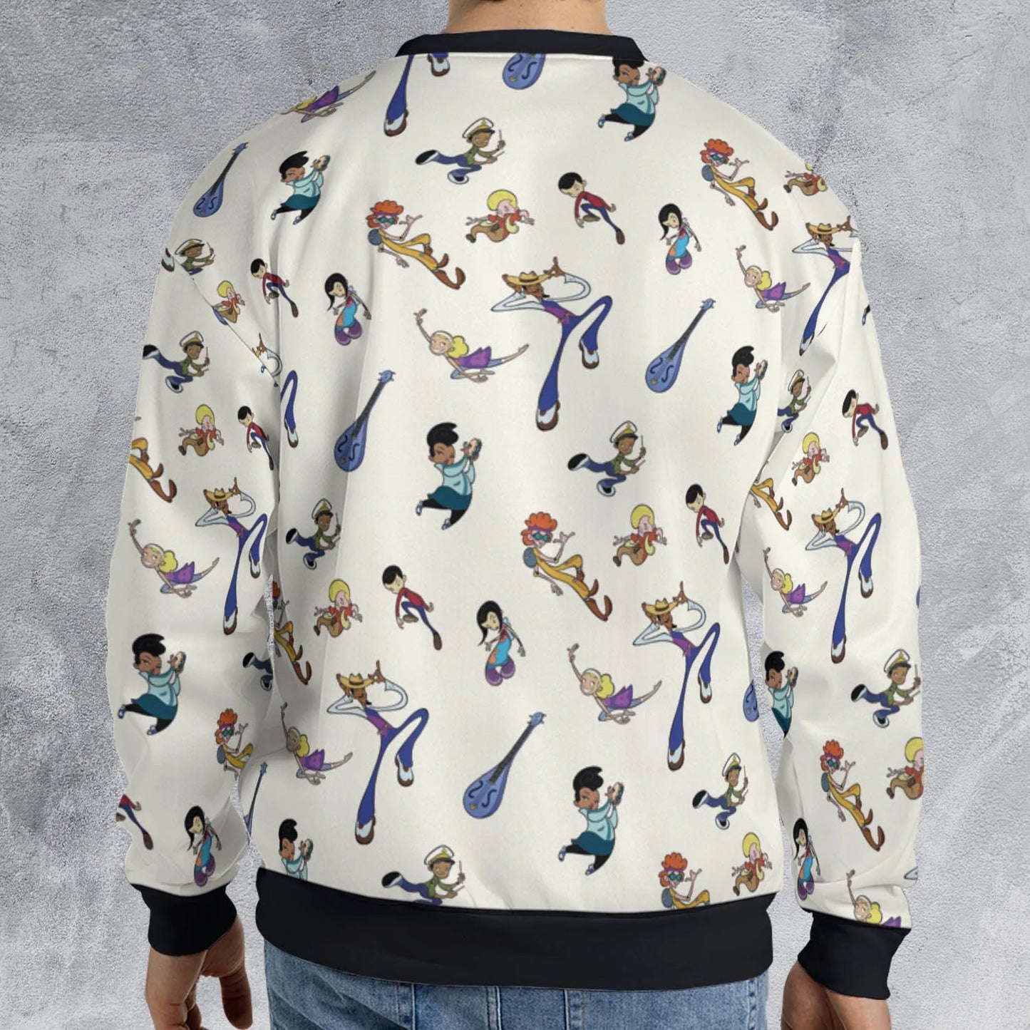 All-over Print Sweatshirt - HJY6VB4P