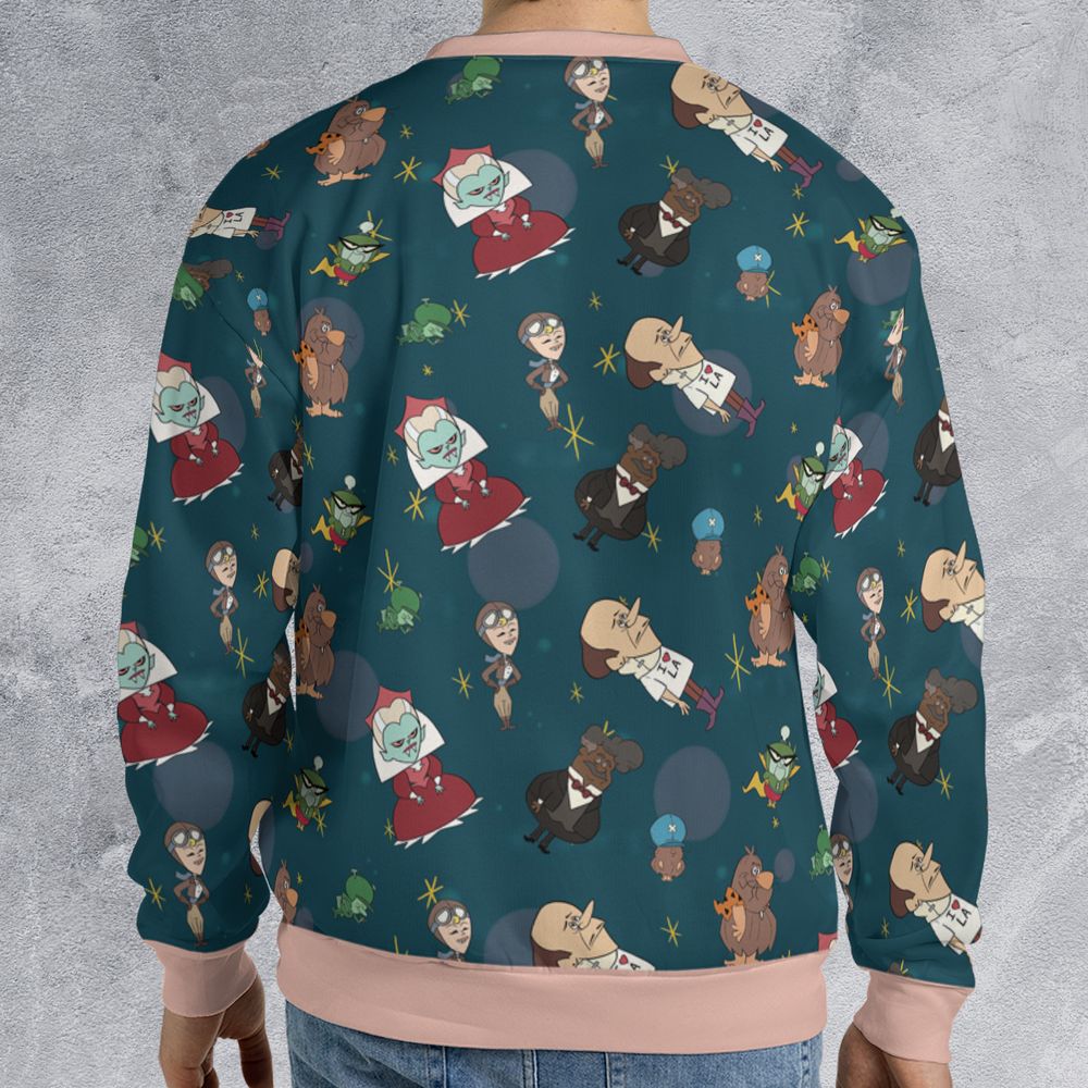 All-over Print Sweatshirt - Q4N2V65L - - 2