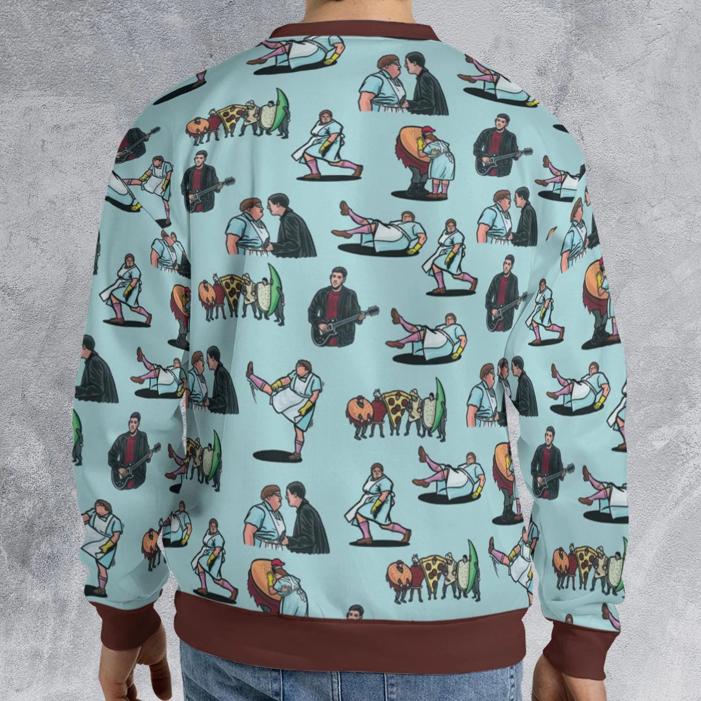 All-over Print Sweatshirt - RZ6T5BA1