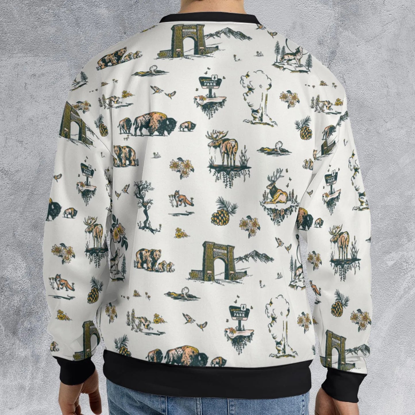 All-over Print Sweatshirt - 3YNWFMGN