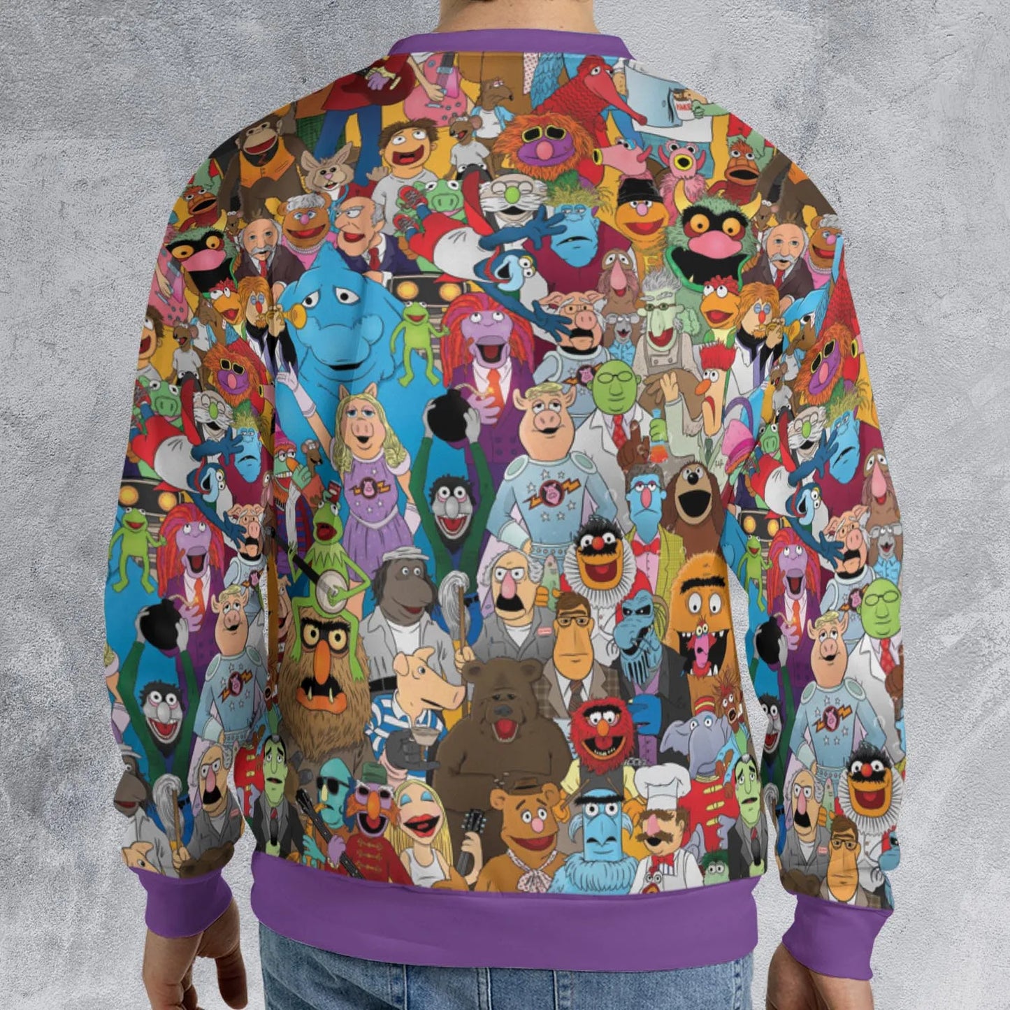 All-over Print Sweatshirt - PVCN9QWQ