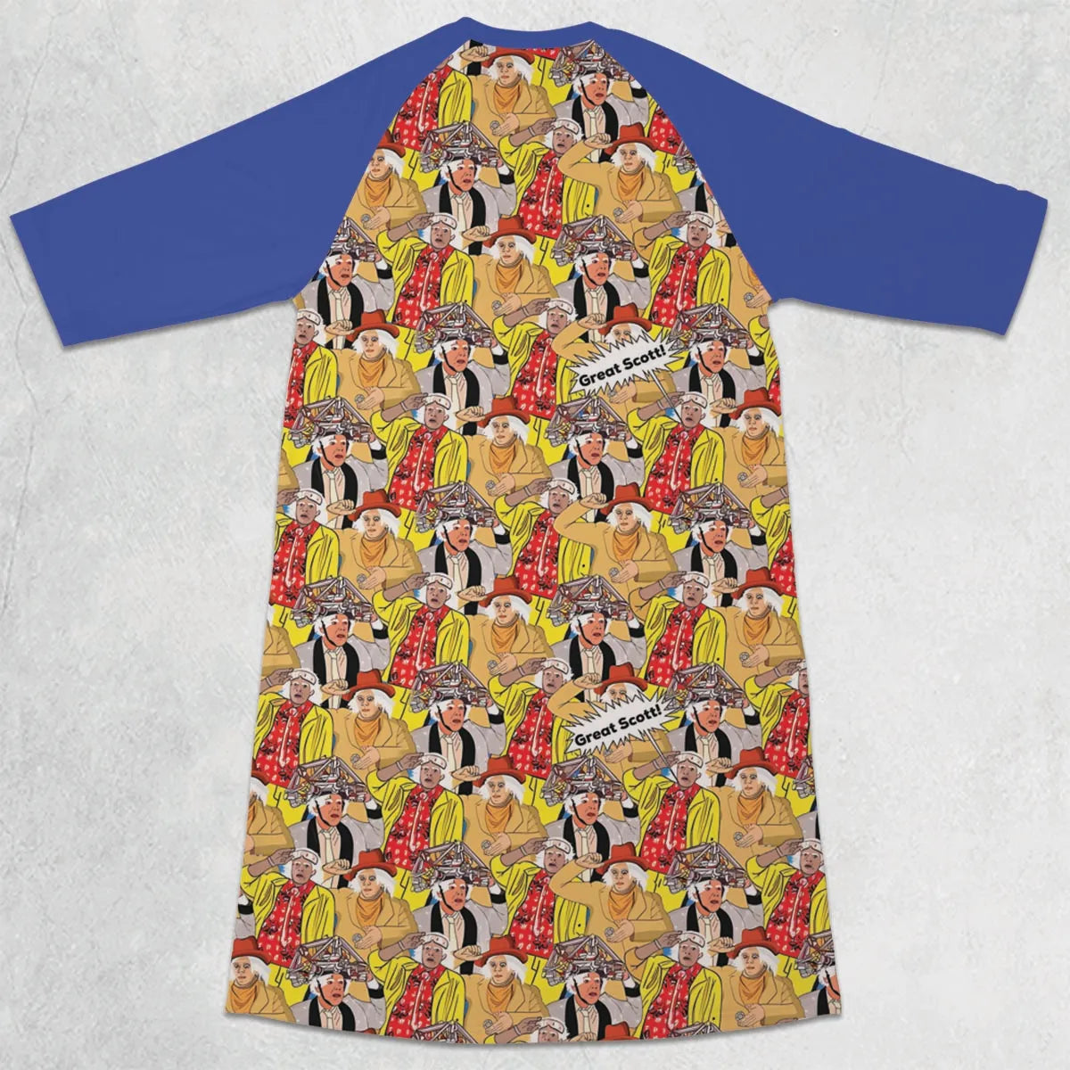 3/4 Sleeve Raglan Dress - L9KS5JQQ
