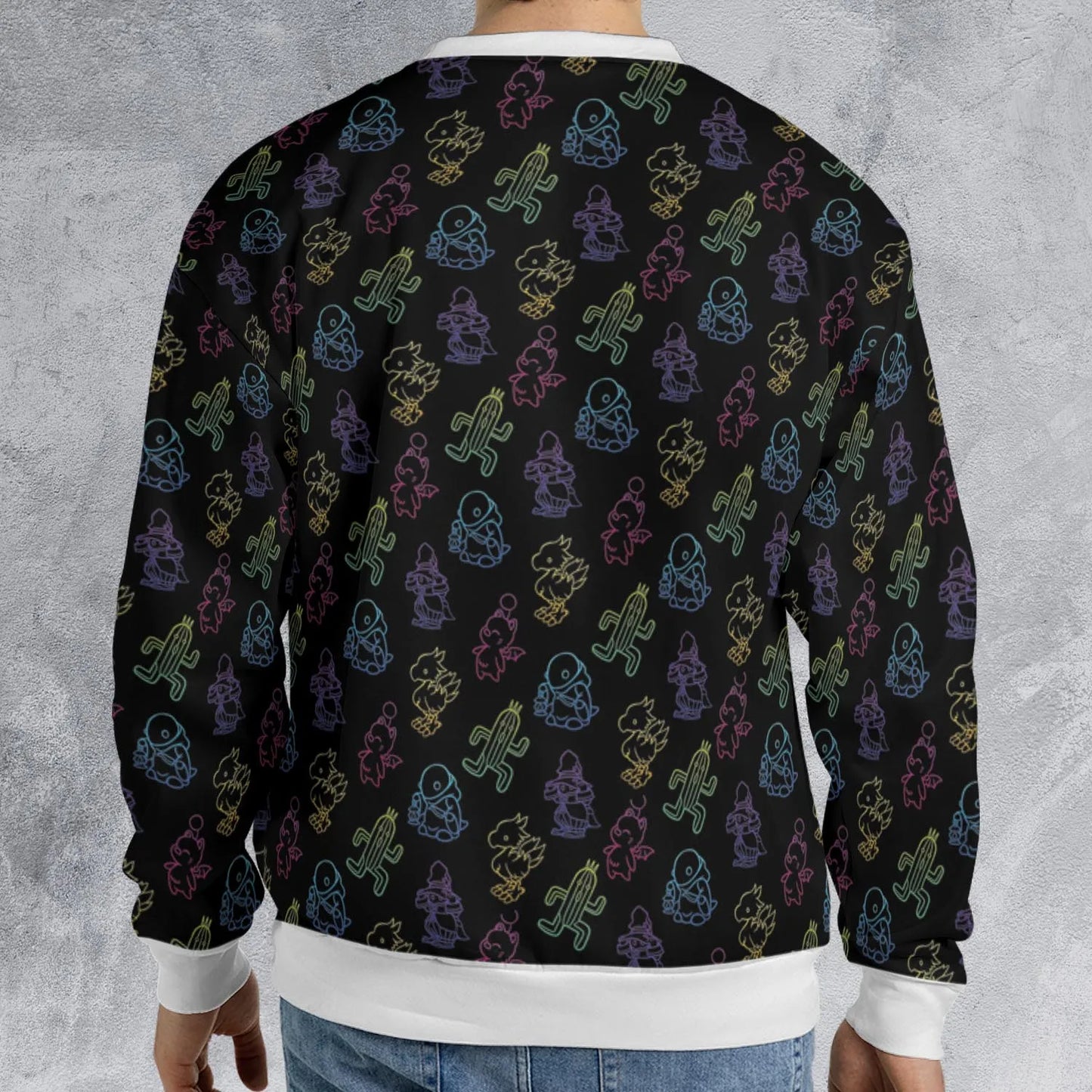 All-over Print Sweatshirt - YRJBJF1K
