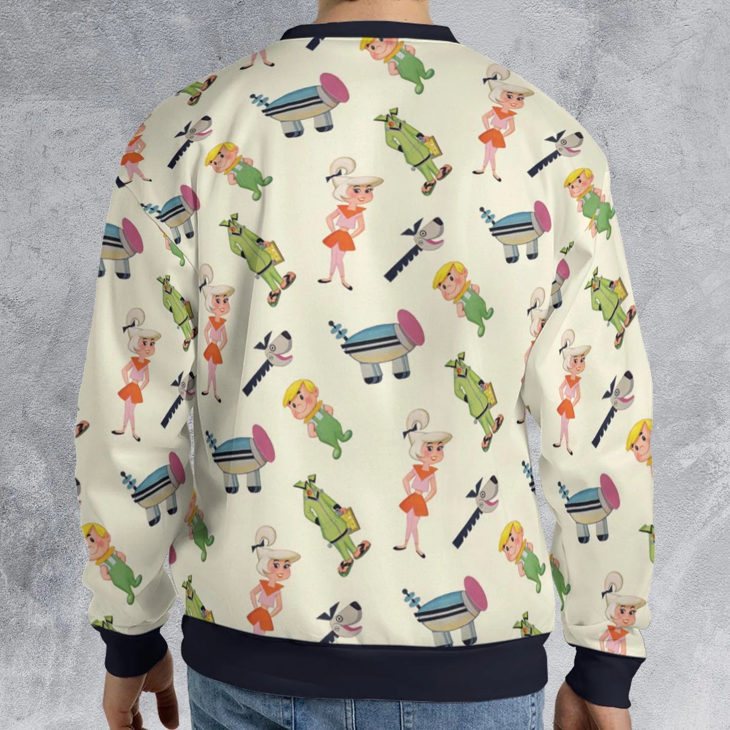 All-over Print Sweatshirt - 2QA1AF7N