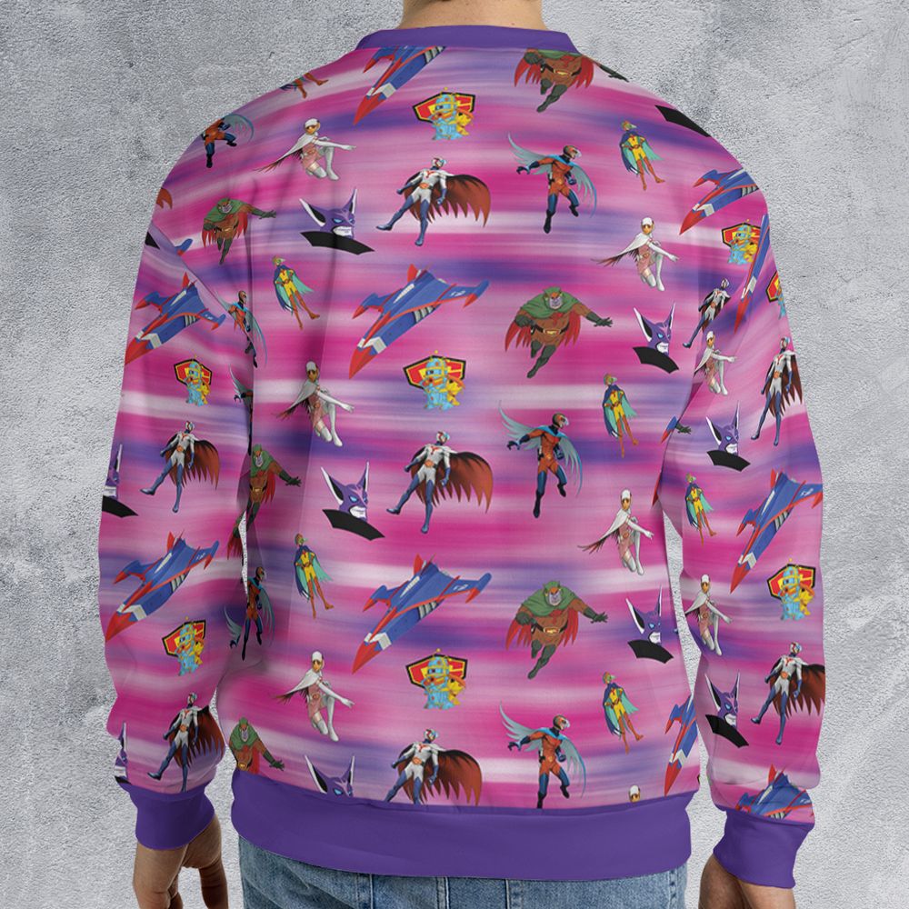 All-over Print Sweatshirt - HR6CKFUG - - 2
