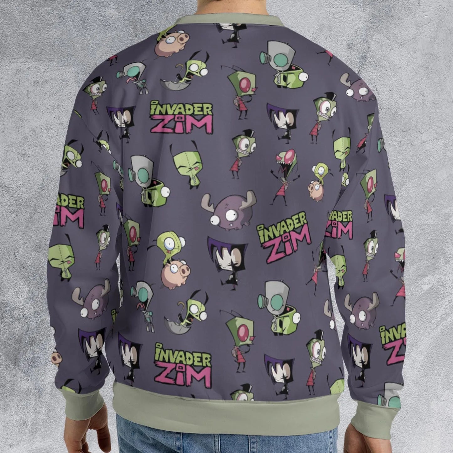 All-over Print Sweatshirt - 4JBMCV6D