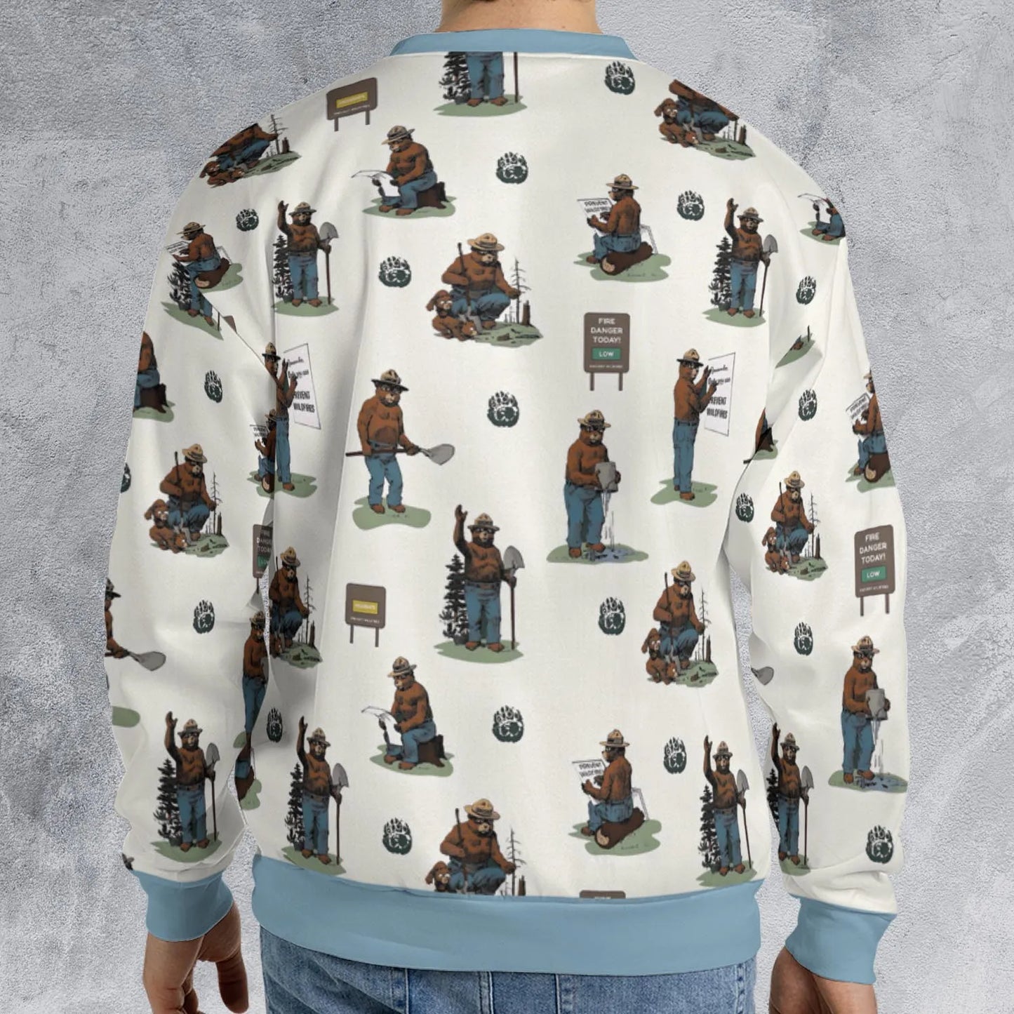 All-over Print Sweatshirt - BV8A5279