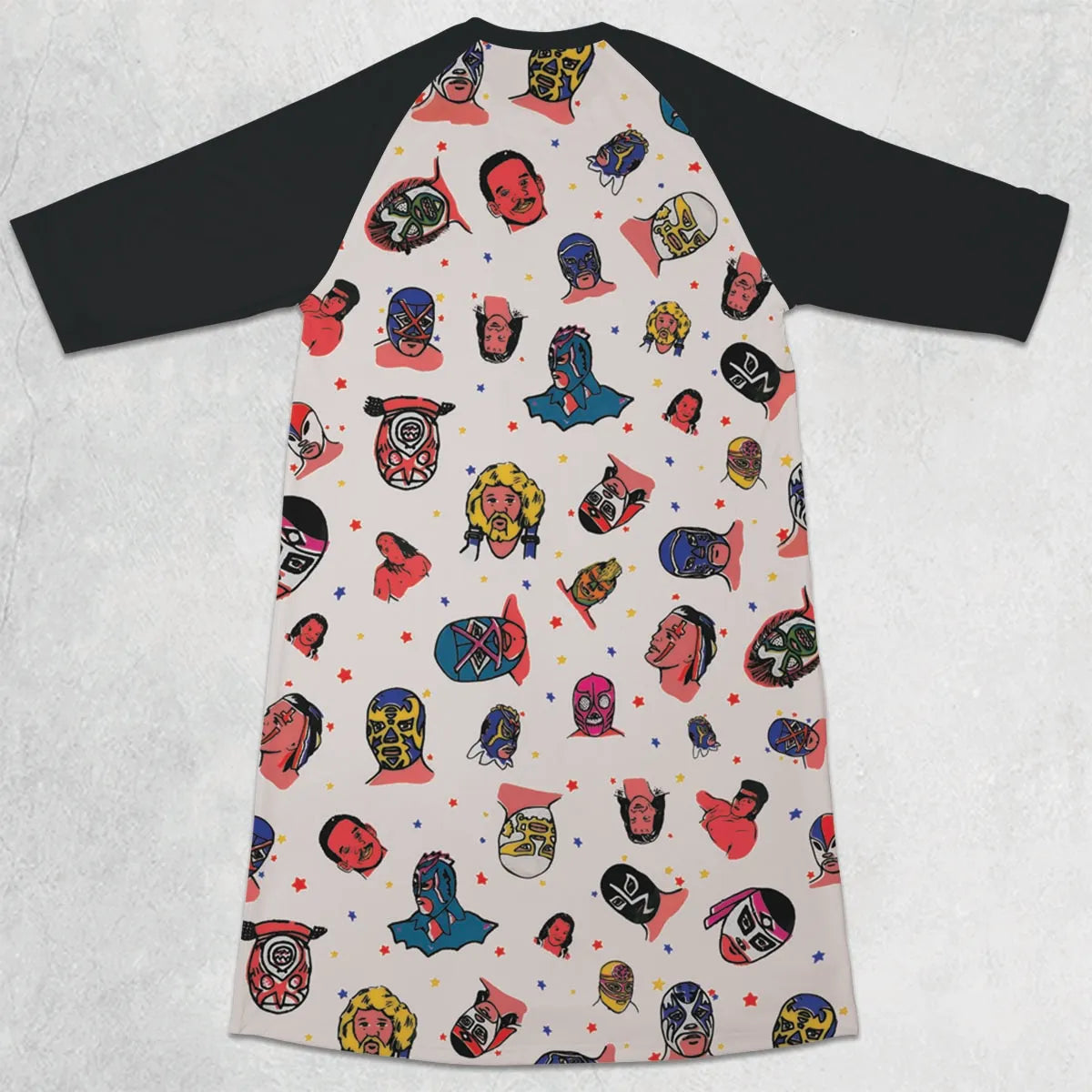 3/4 Sleeve Raglan Dress - NXAK9Q2N