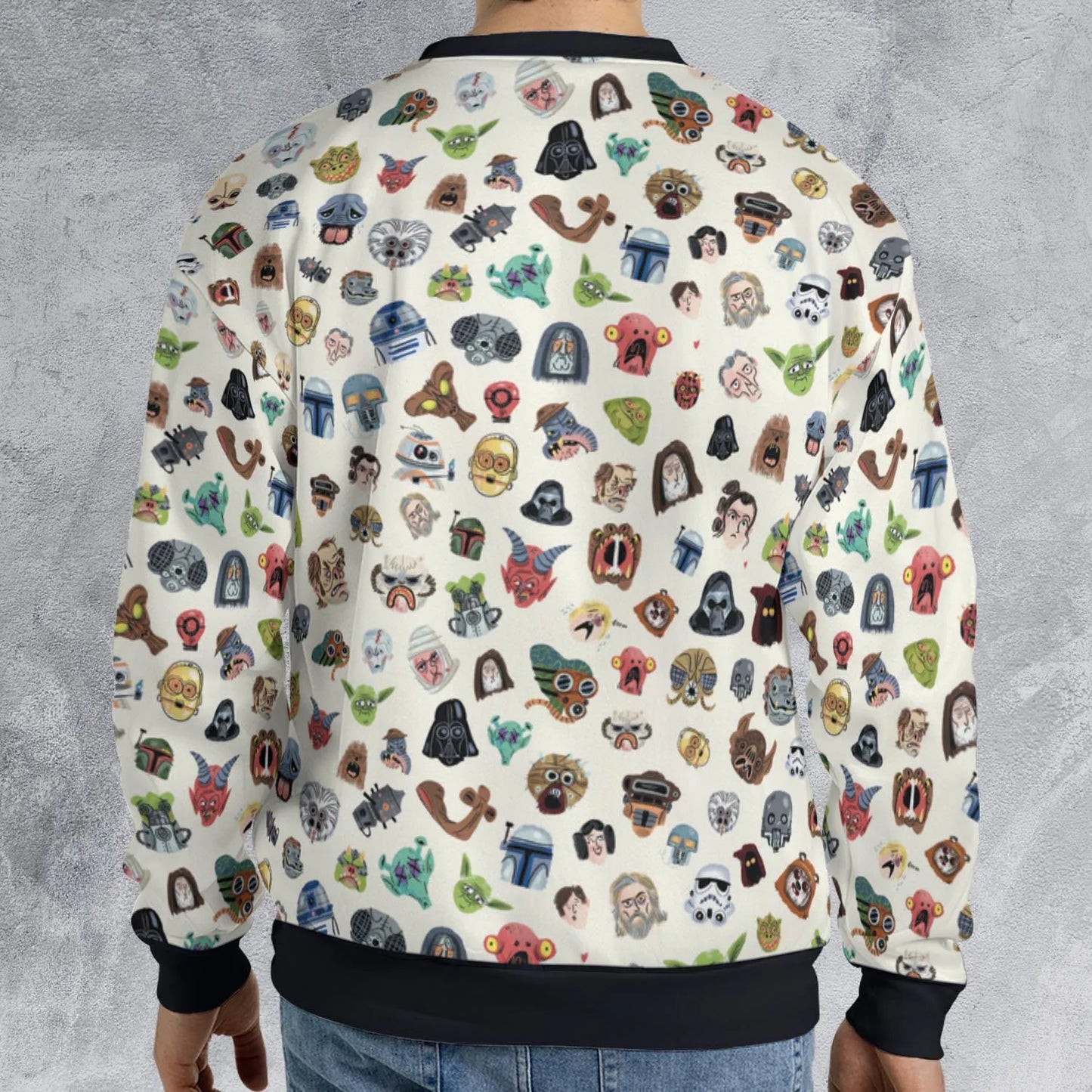 All-over Print Sweatshirt - VYLGLN8R