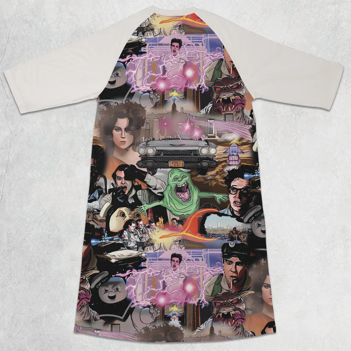 3/4 Sleeve Raglan Dress - PNB79VTN