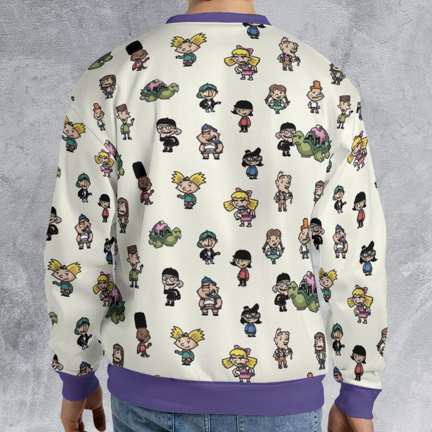All-over Print Sweatshirt - MWG9SRE6