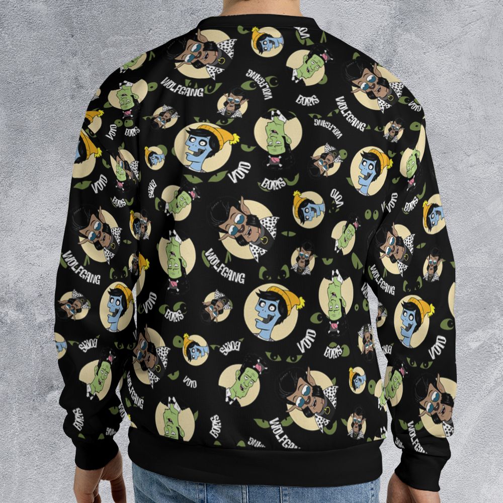 All-over Print Sweatshirt - AZ849VAB - - 2
