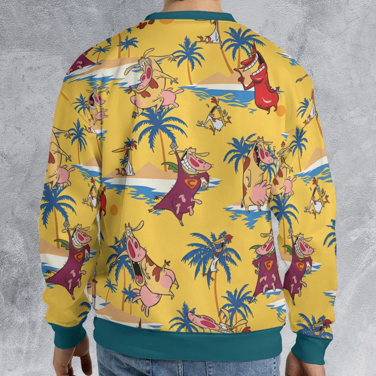 All-over Print Sweatshirt - P8N4KG58