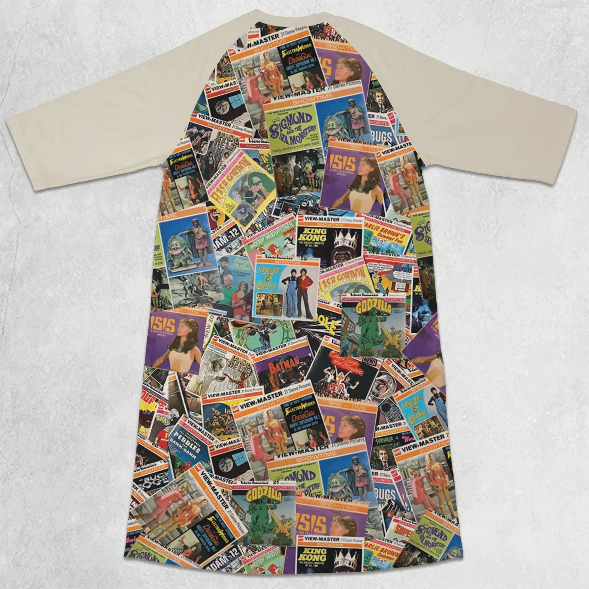 3/4 Sleeve Raglan Dress - UNKX3VVR