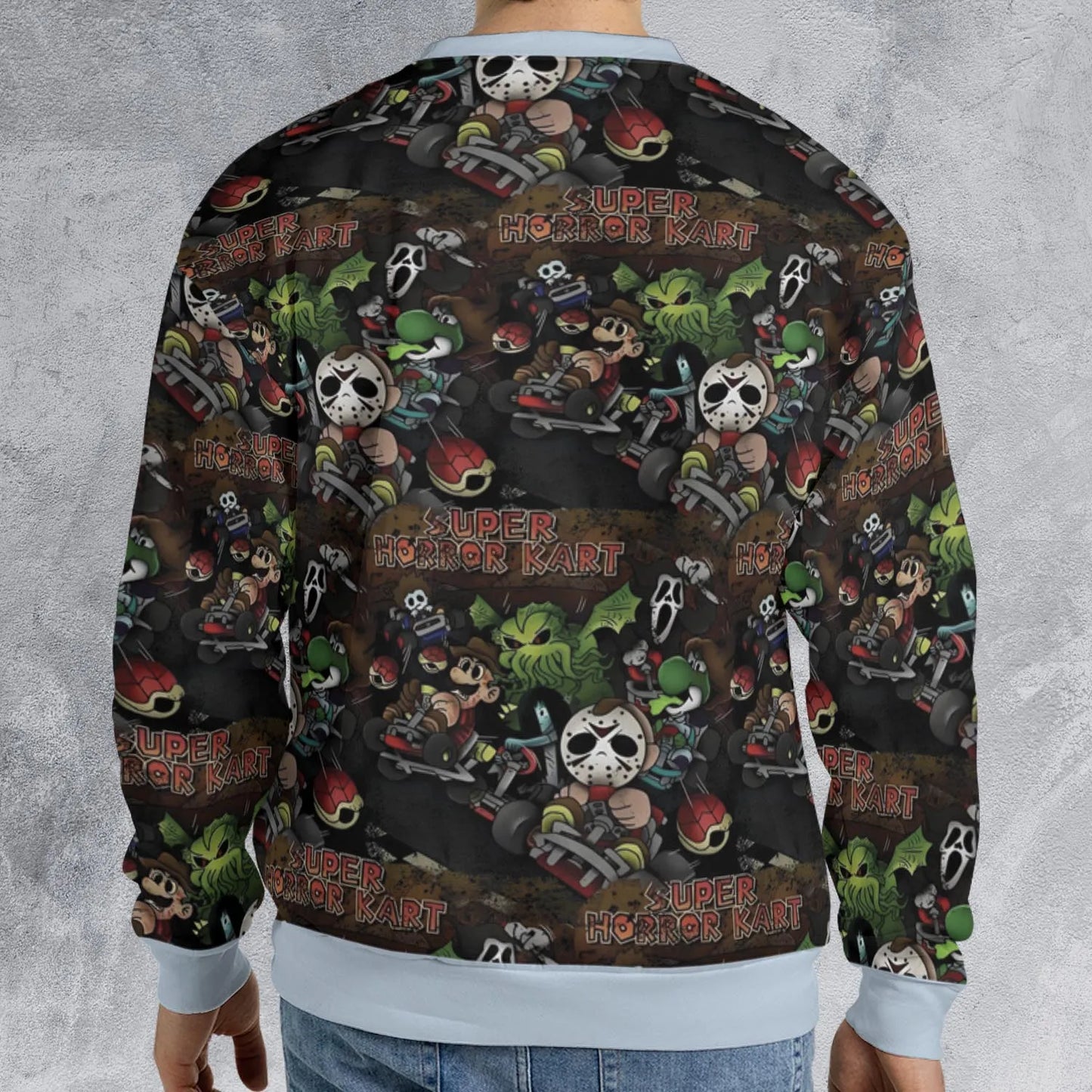 All-over Print Sweatshirt - L1V7QB12