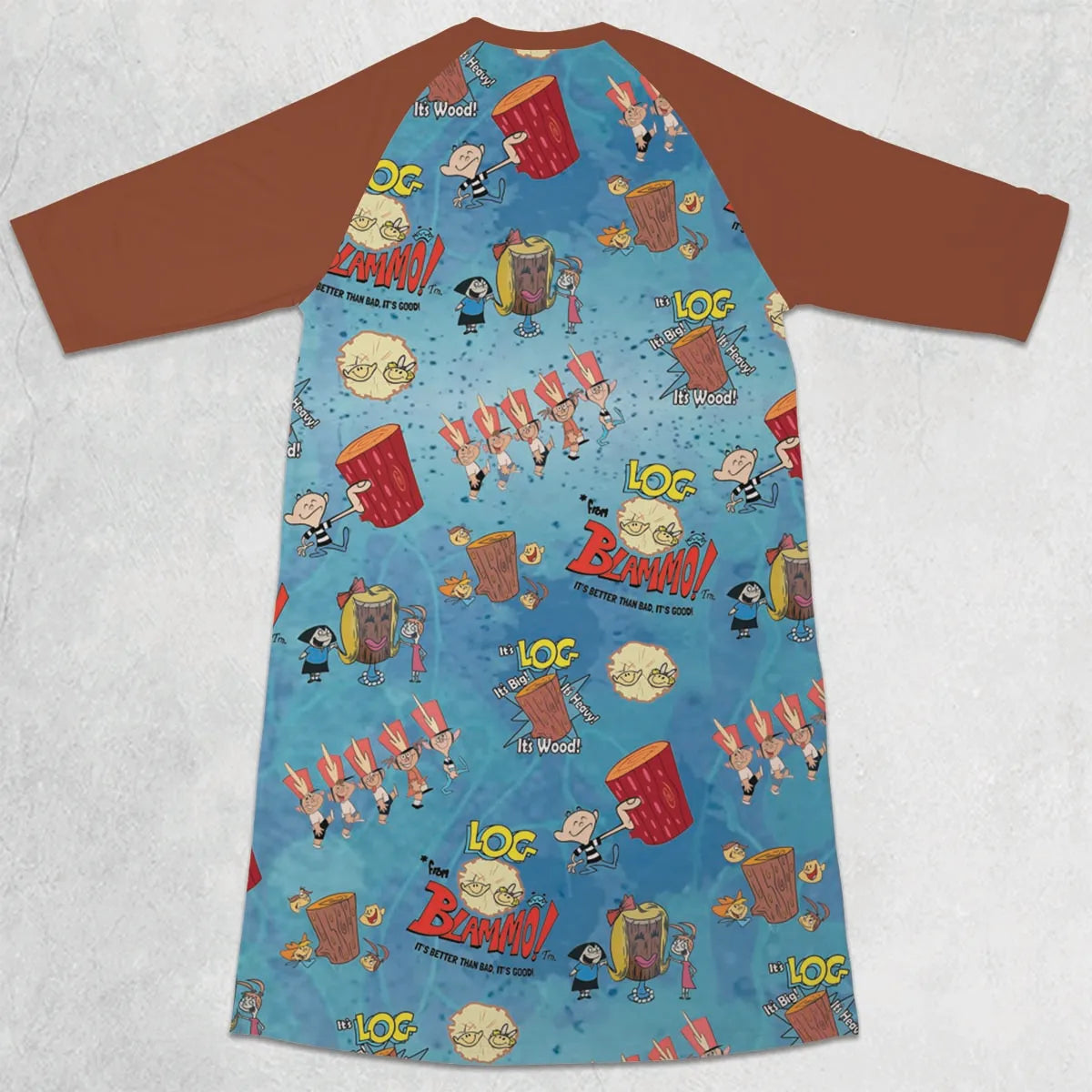 3/4 Sleeve Raglan Dress - 64MCJ5EU