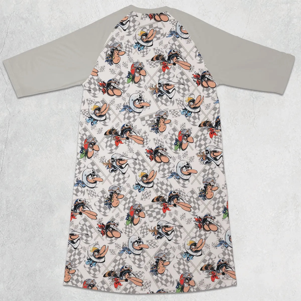 3/4 Sleeve Raglan Dress - WDYVX24G