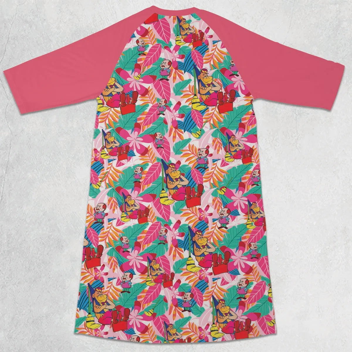 3/4 Sleeve Raglan Dress - UB68YAQD