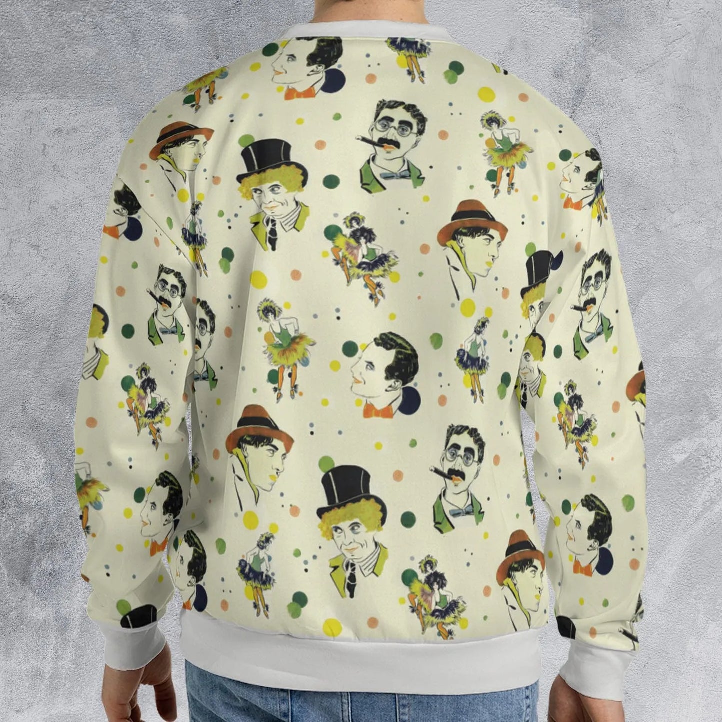 All-over Print Sweatshirt - VRYSEP76
