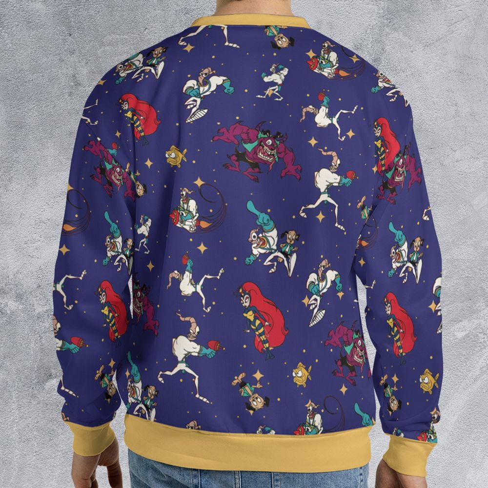 All-over Print Sweatshirt - 9YTF1CN8 - - 2