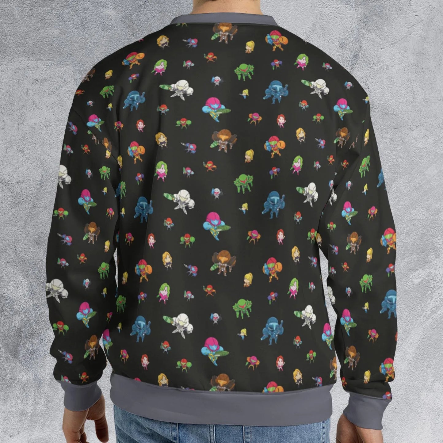 All-over Print Sweatshirt - 7UZD8747