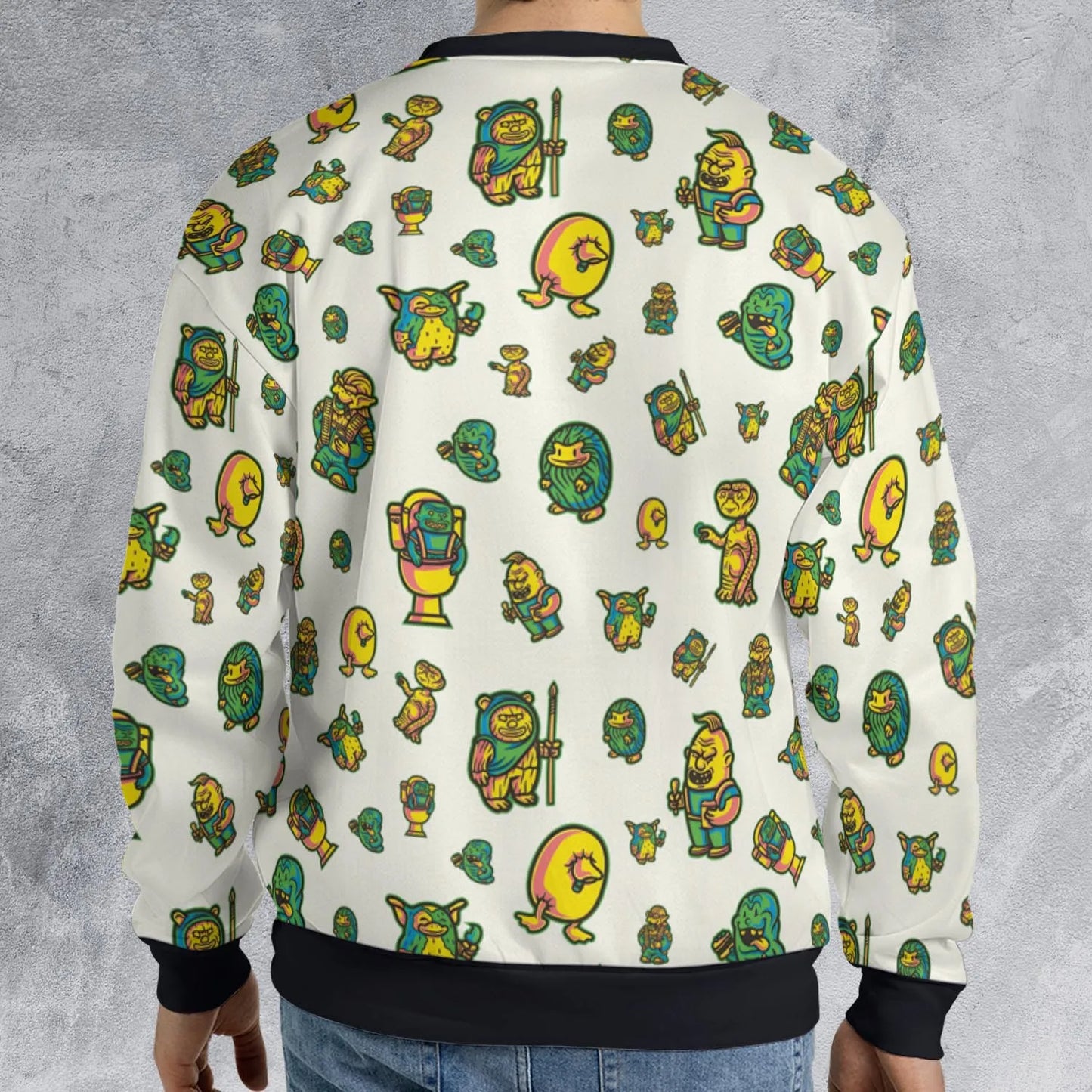All-over Print Sweatshirt - TMQY9X4X