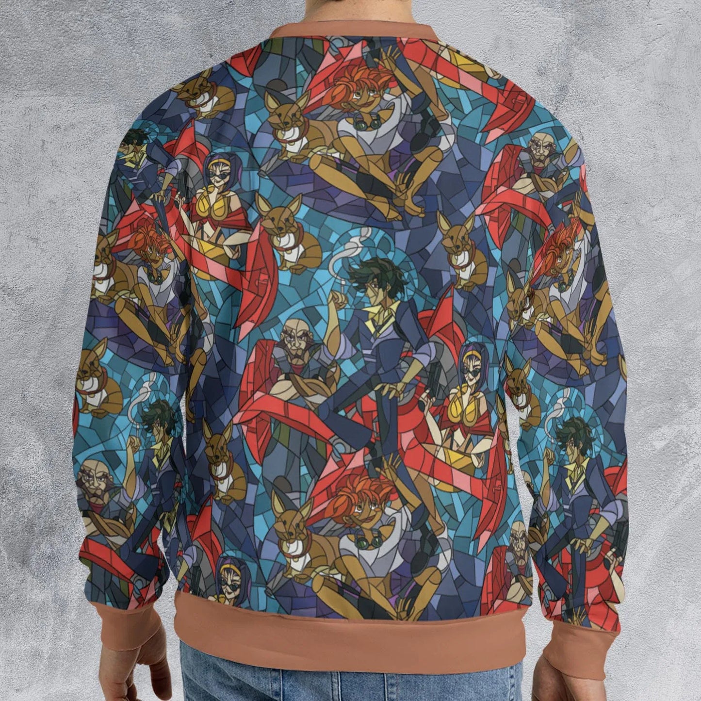All-over Print Sweatshirt - ZDX8D6X4