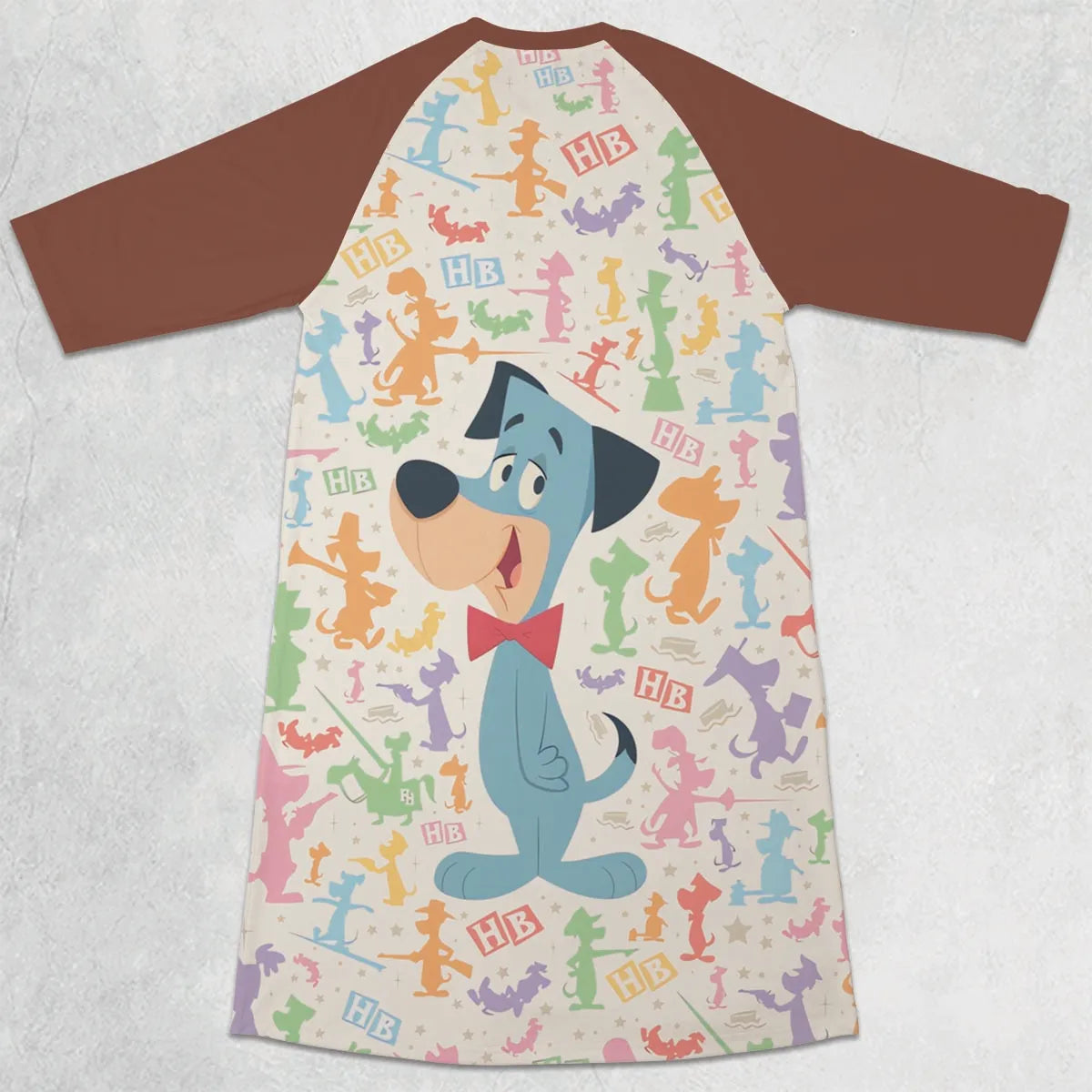 3/4 Sleeve Raglan Dress - AVGH7DNW