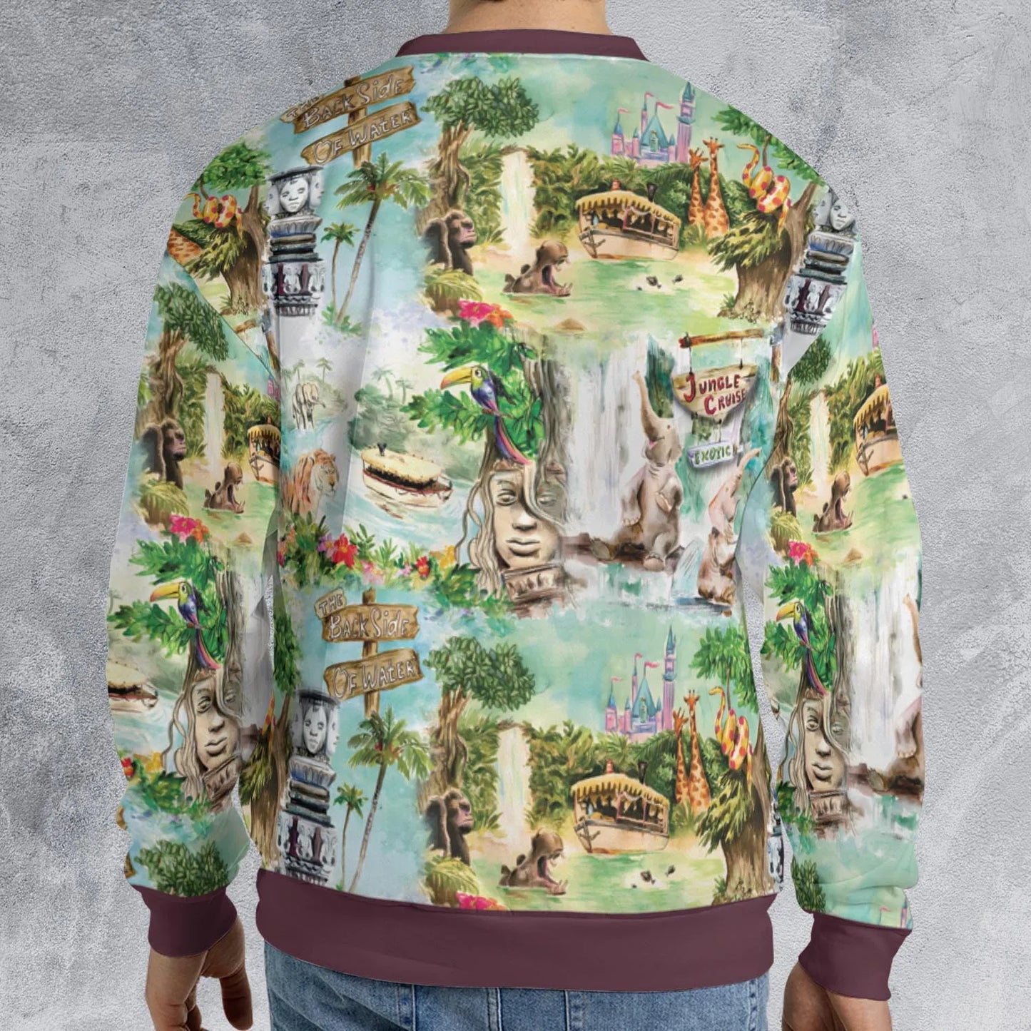 All-over Print Sweatshirt - XERQFBXP