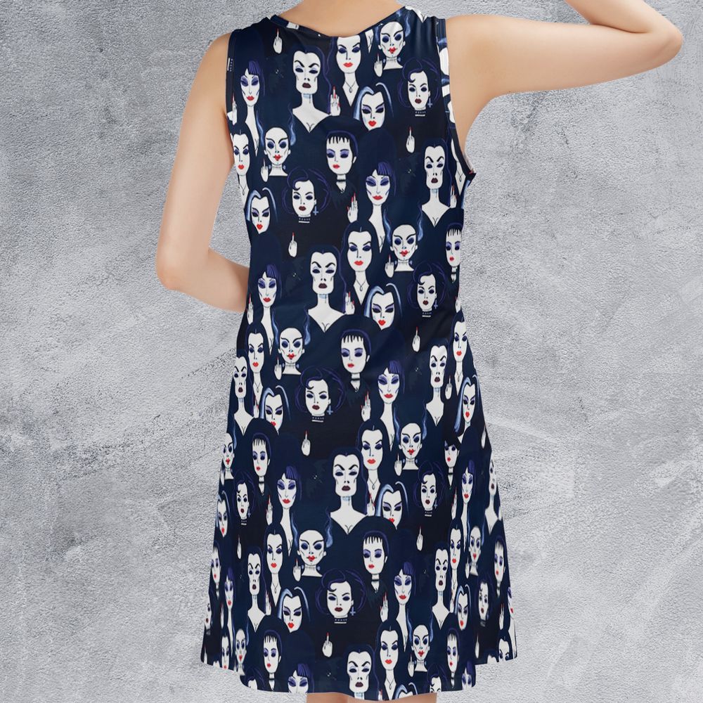 Sleeveless Dress - - 2