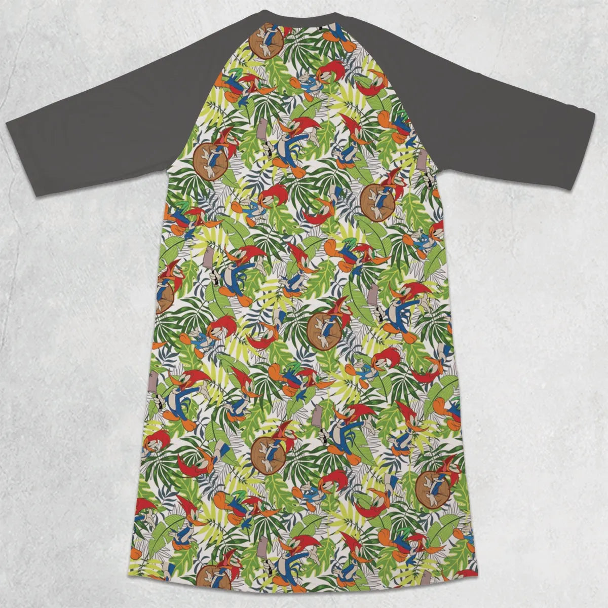 3/4 Sleeve Raglan Dress - S3MP7FY6