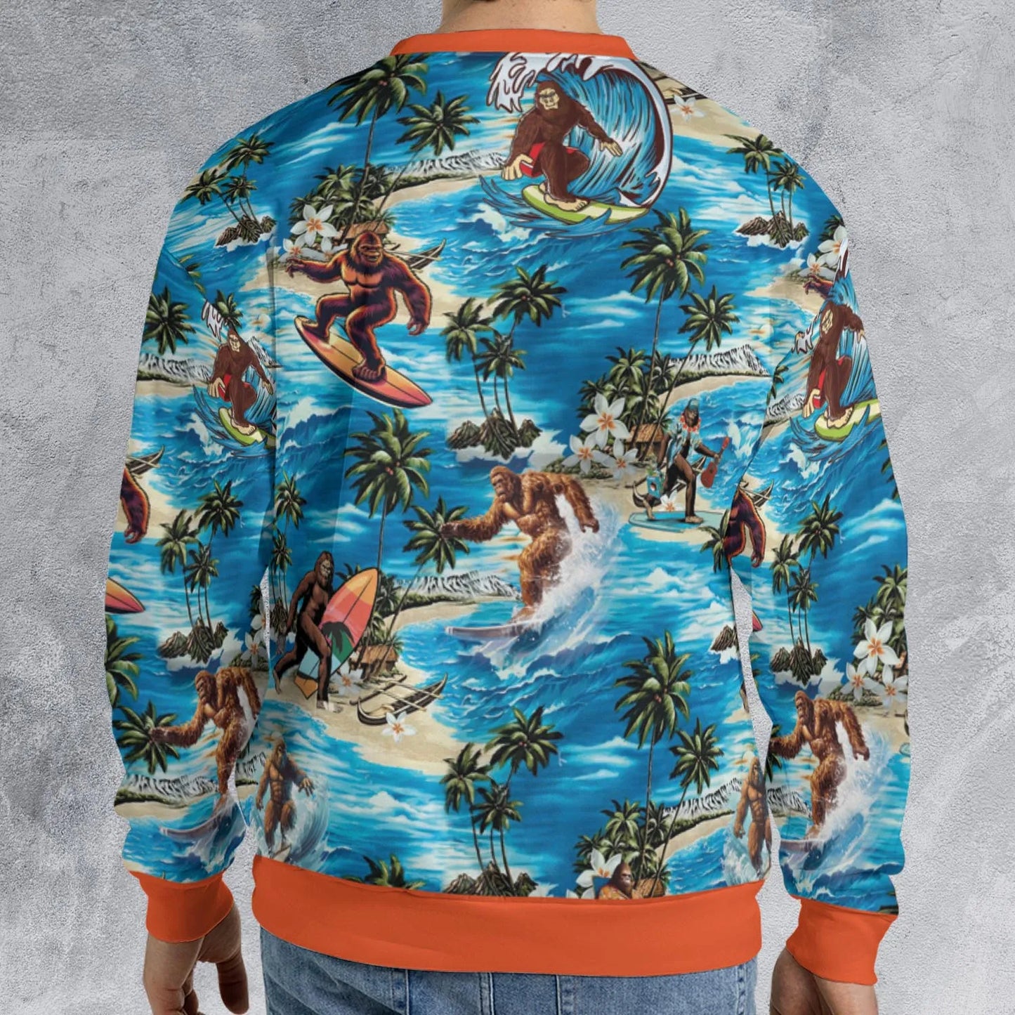 All-over Print Sweatshirt - U9ERUUU7