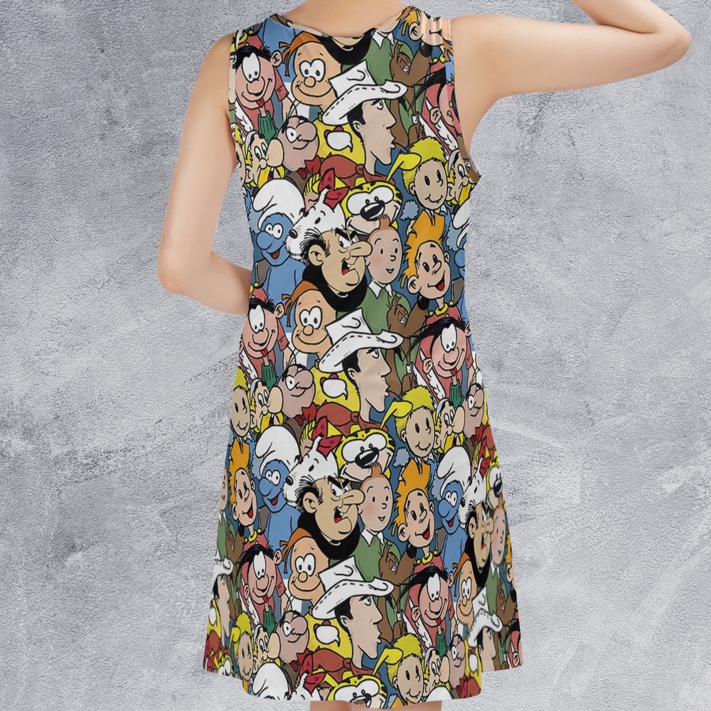 Sleeveless Dress - 92DHSPC1 - - 2