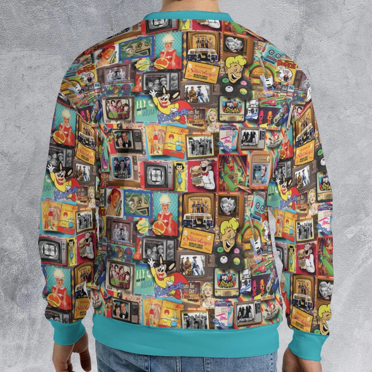 All-over Print Sweatshirt - GTUC4LYT