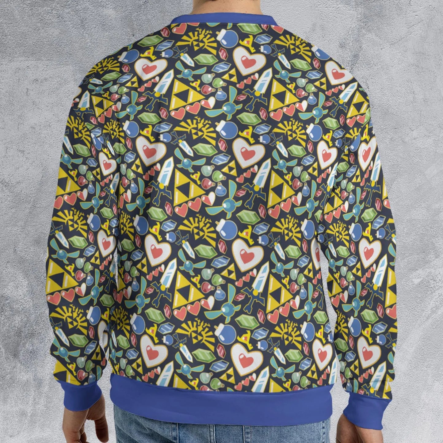 All-over Print Sweatshirt - SG8ZBKSS