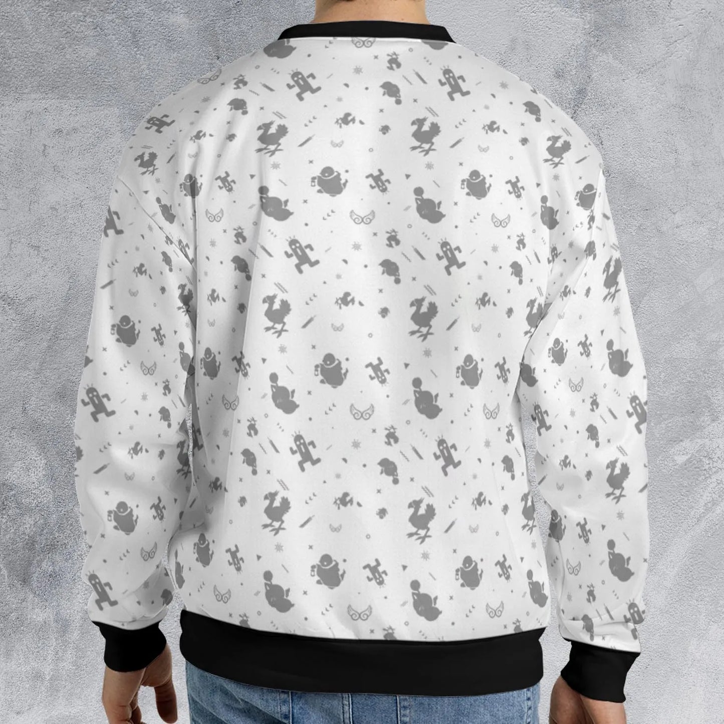 All-over Print Sweatshirt - D3BQKVB7
