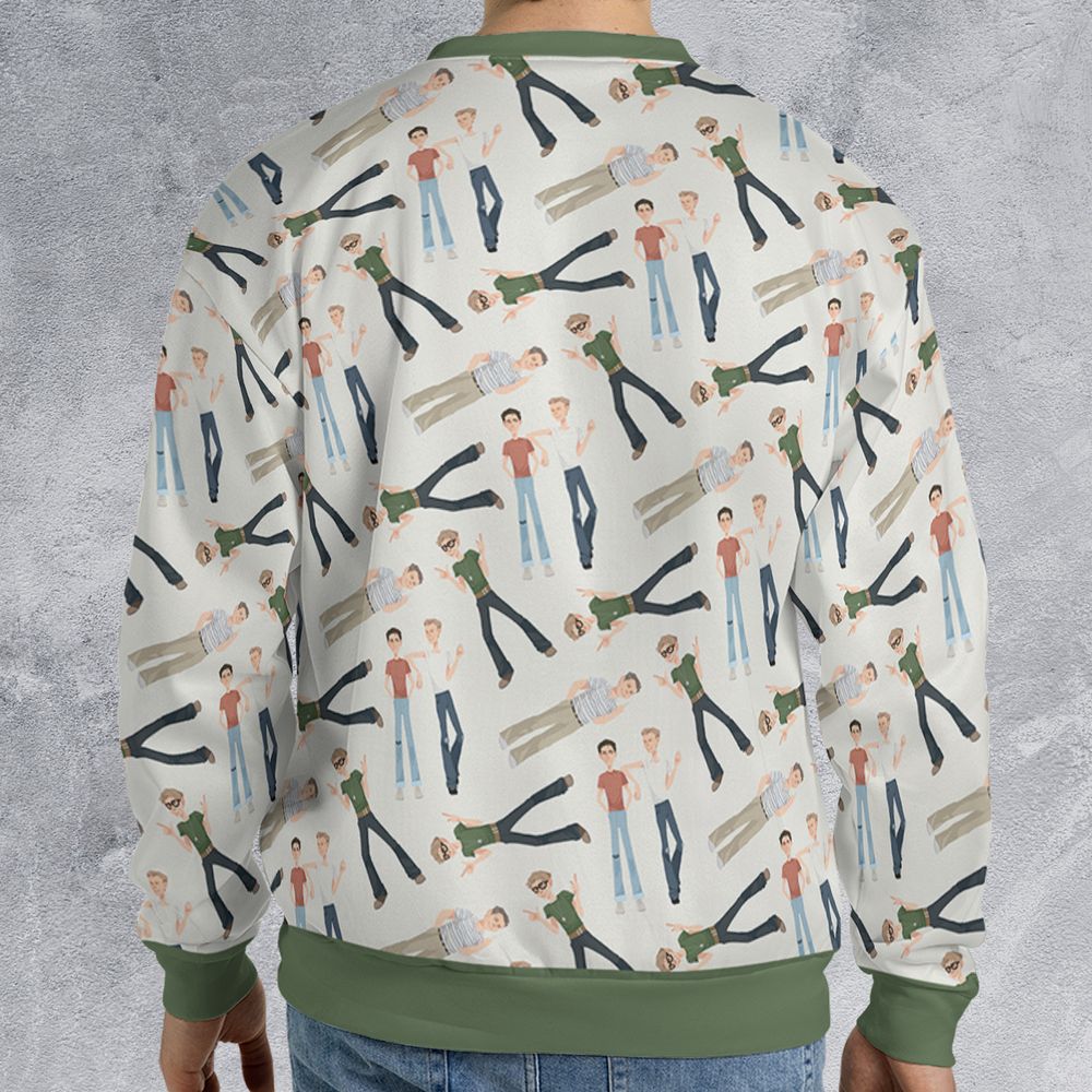 All-over Print Sweatshirt - 7G8S7YME - - 2