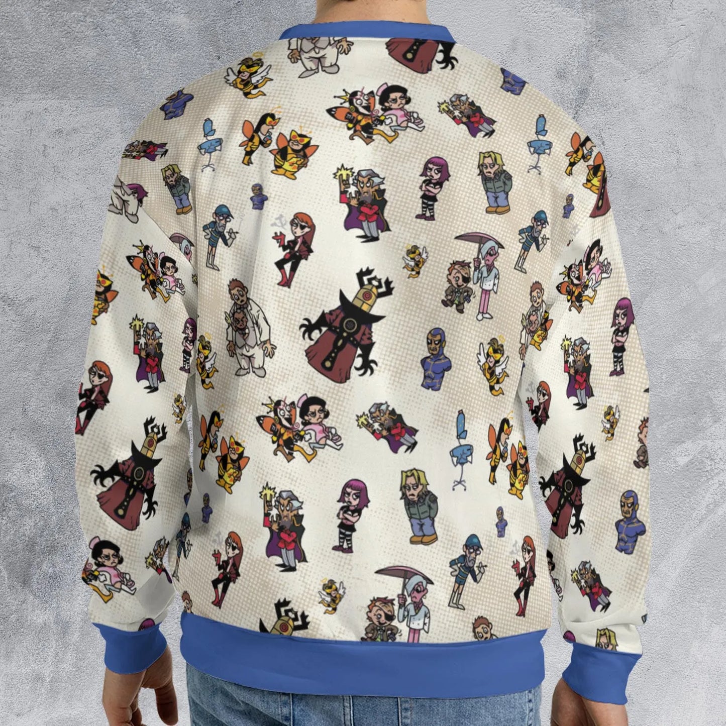 All-over Print Sweatshirt - 99GEY65N