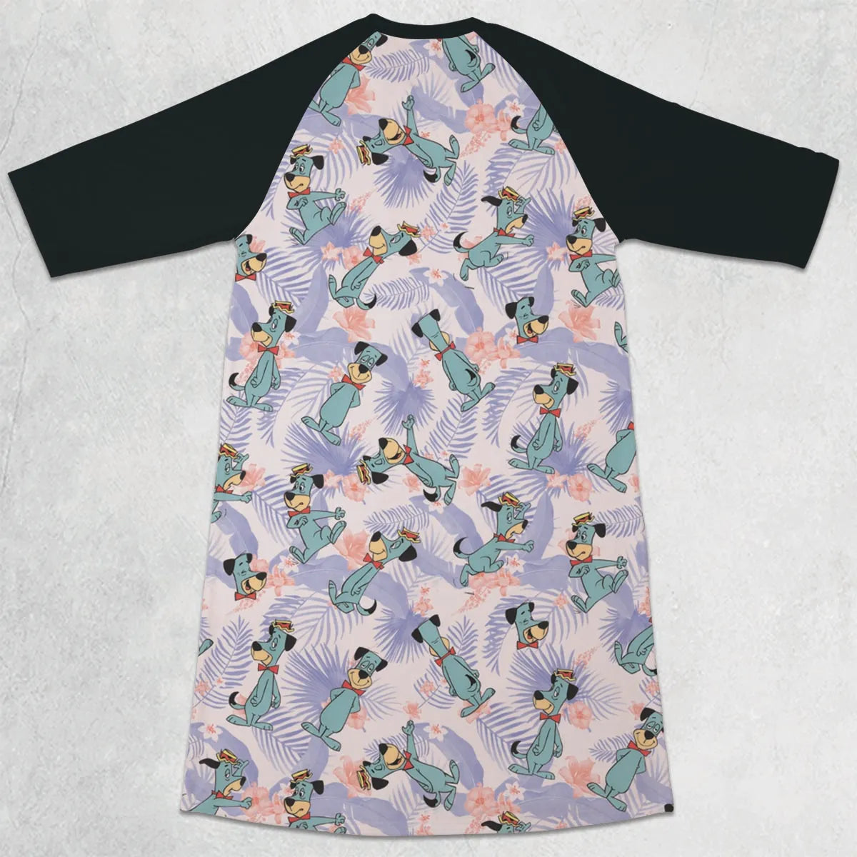 3/4 Sleeve Raglan Dress - XQBDT832