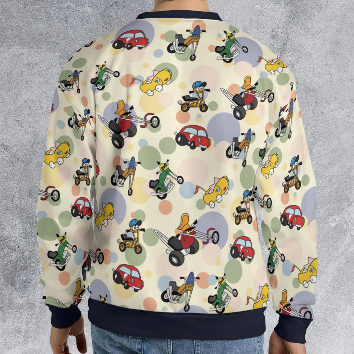 All-over Print Sweatshirt - YGD1CE7Y