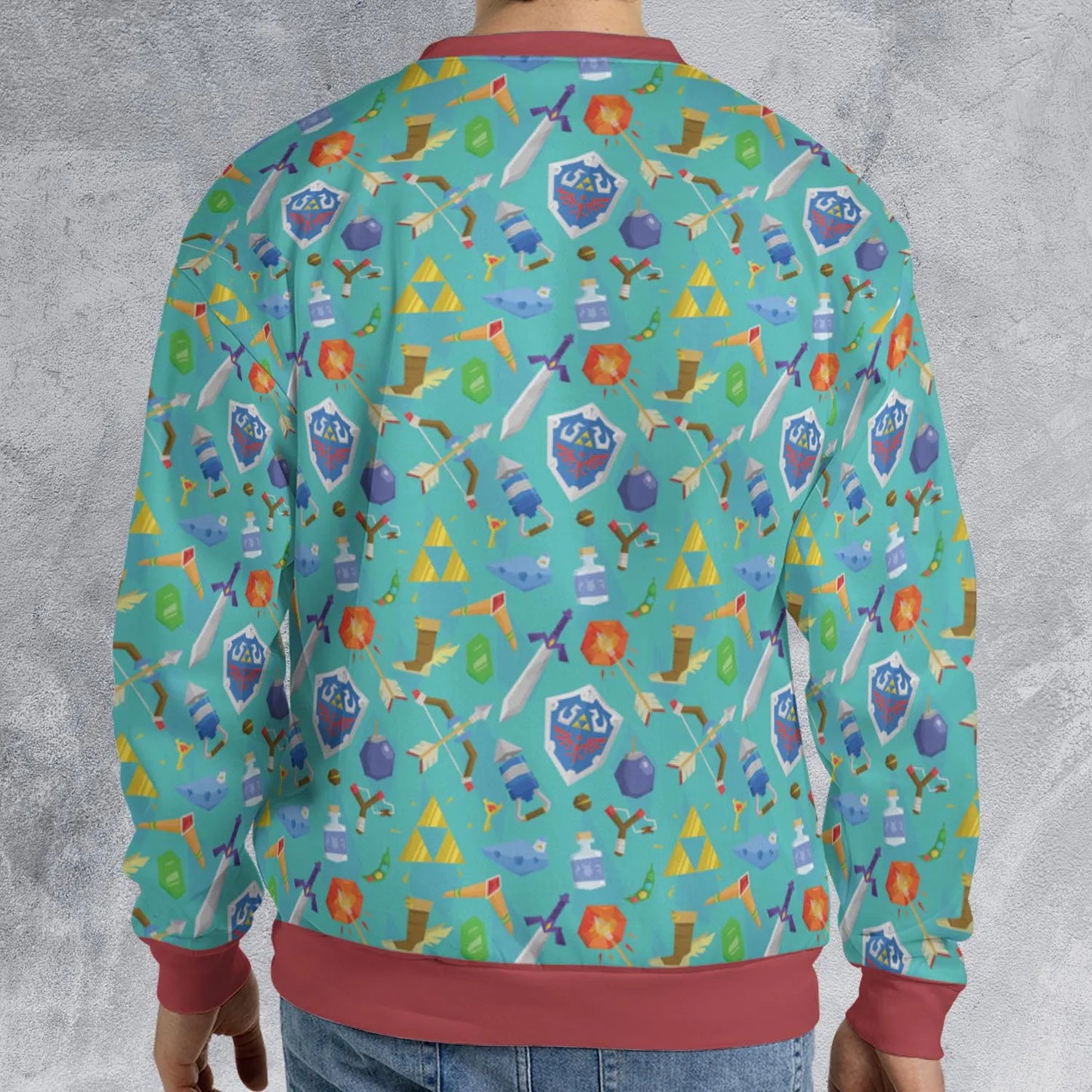 All-over Print Sweatshirt - 4YE252ZG