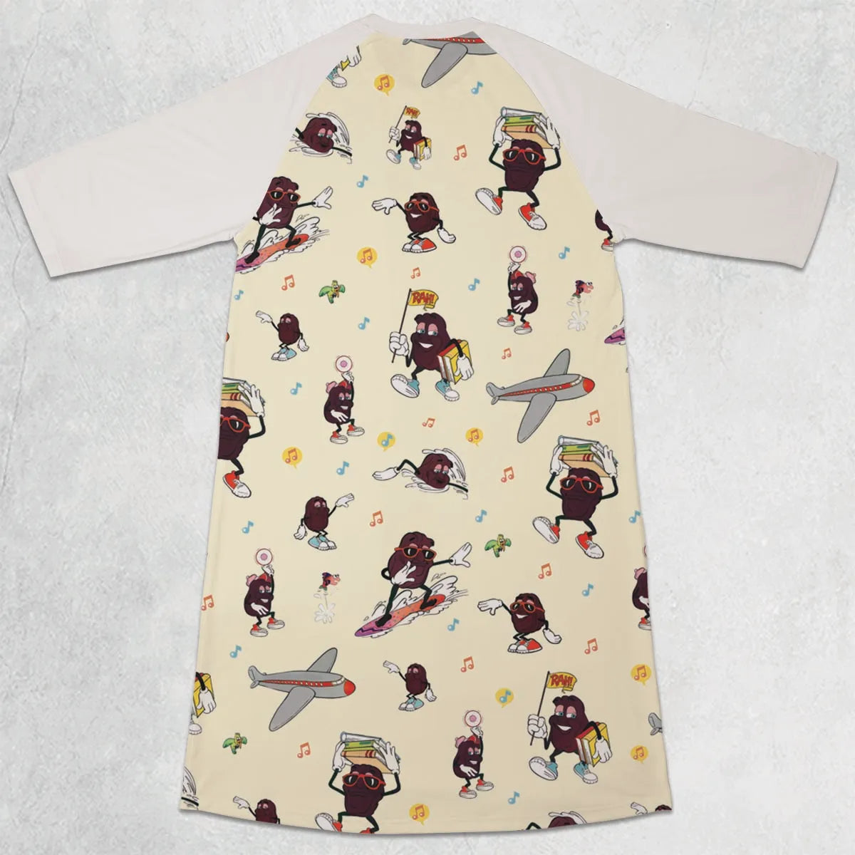 3/4 Sleeve Raglan Dress - UMG341C7