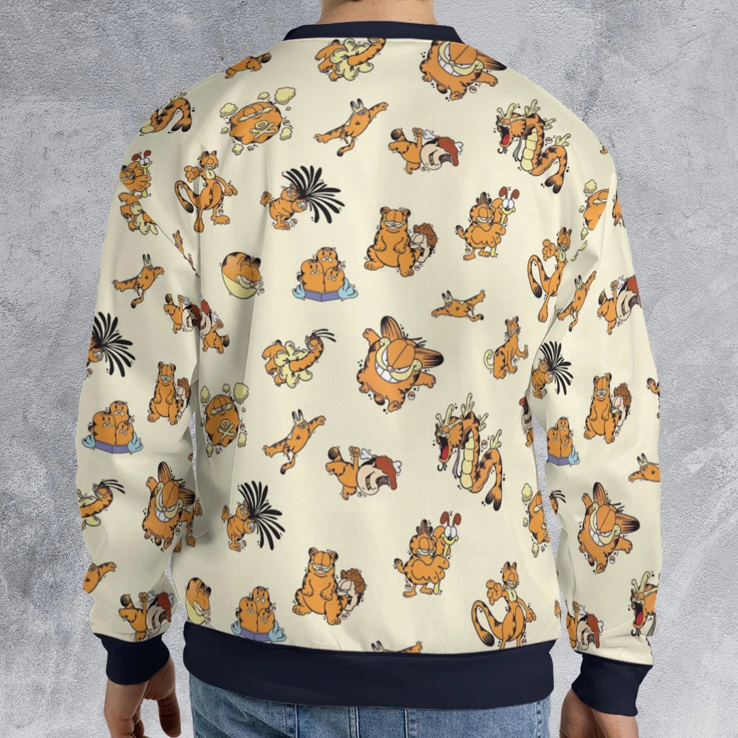 All-over Print Sweatshirt - T6P5UG6E