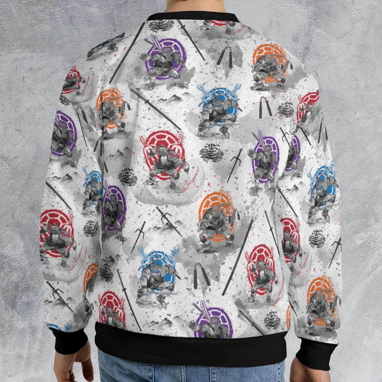 All-over Print Sweatshirt - 3CGPURK5