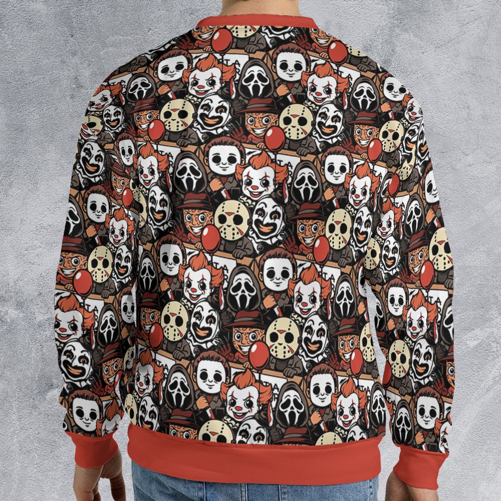 All-over Print Sweatshirt - ZCZYLVVR - - 2
