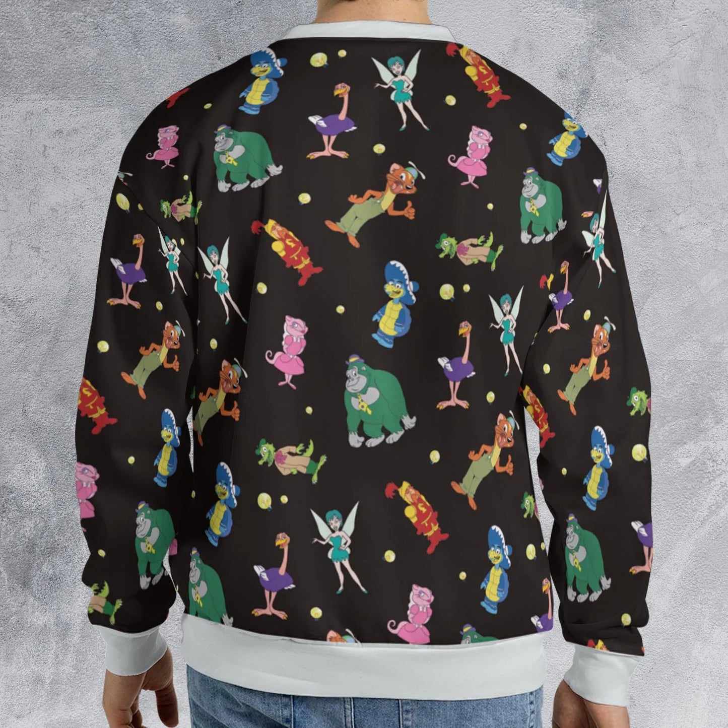 All-over Print Sweatshirt - 9YY3MZDP