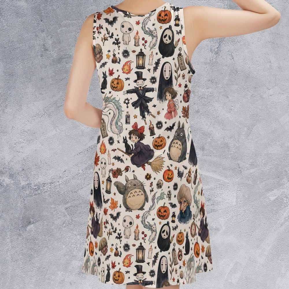 Sleeveless Dress - S5B69XNA - - 2
