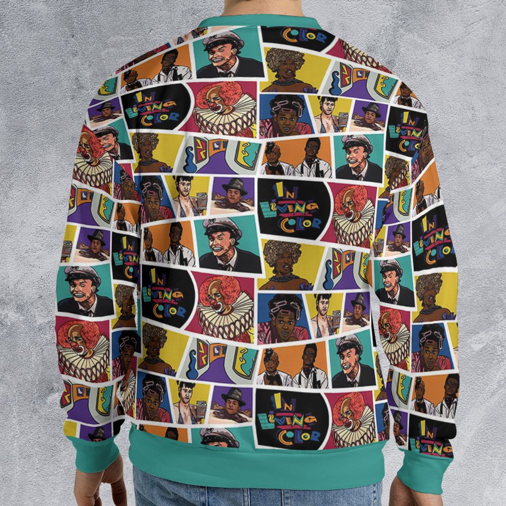 All-over Print Sweatshirt - QSX37EGV - - 2