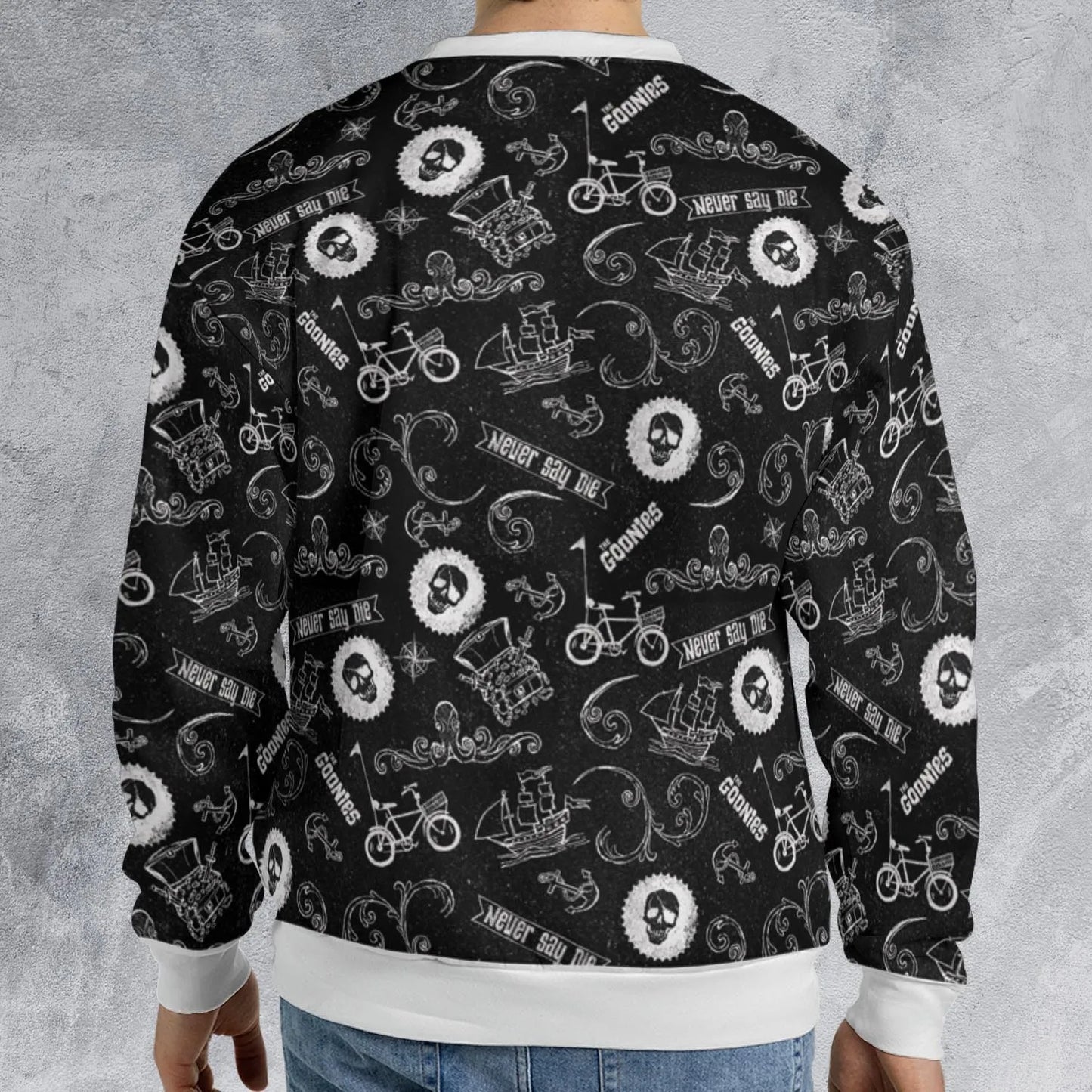 All-over Print Sweatshirt - DMLJKH63